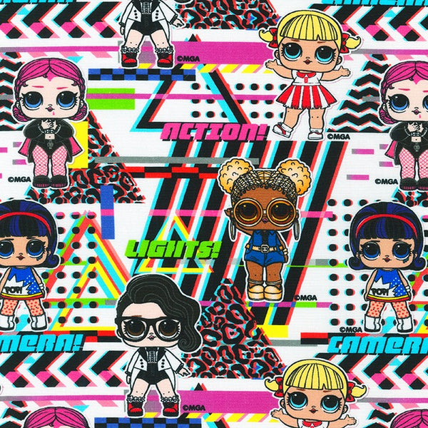 LOL Surprise Double Feature White Canadian National Fabric