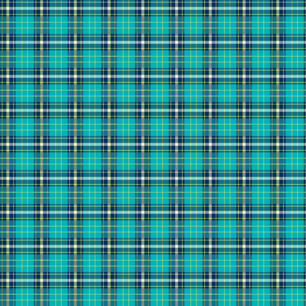 Piccadilly Plaids - Turquoise Multi - Large Plaid