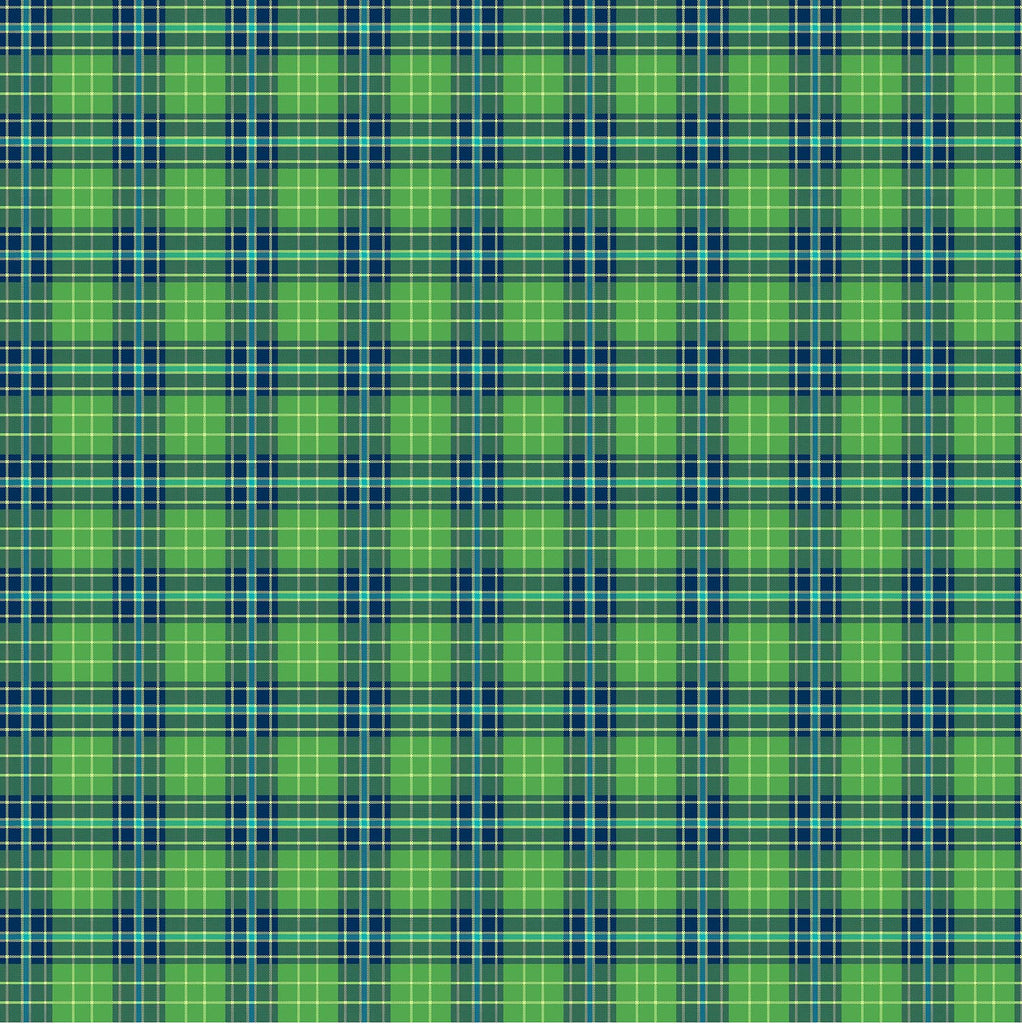 Piccadilly Plaids - Green Multi - Large Plaid