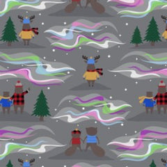 Purely Canadian Eh - Flannel - Northern Lights - Grizzly