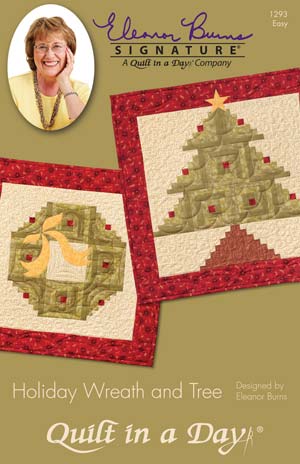 Holiday Wreath & Tree Wall Hangings - Pattern Only