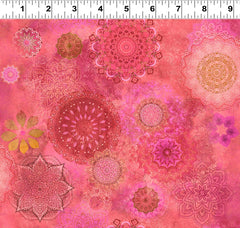 Good Vibes - Raspberry Medallion