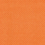 Orange flannel tone on tone small polka dots