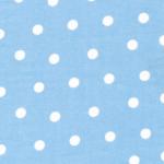 Scrap Bags - Cotton Flannel - Large White Dots - A