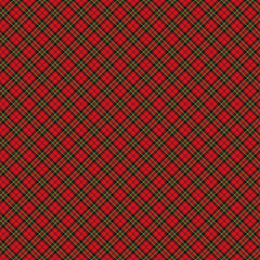 Howdy Christmas - Red Plaid - Fat Eighths