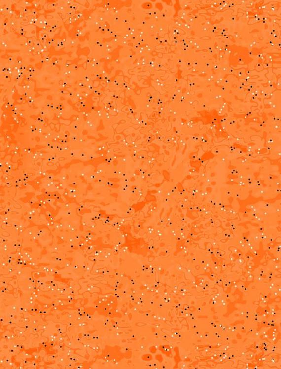 Gone Batty - Dots on Orange