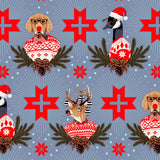 Holiday Homies - Flannel - Buck, Buck, Goose - Blue Spruce
