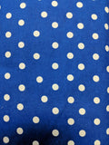 Scrap Bags - Cotton Flannel - Large White Dots - A