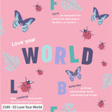 Love Your World - Fat Quarter Bundle (5)