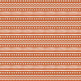 Penguin Paradise - Nordic Stripe - Brown(ish orange)