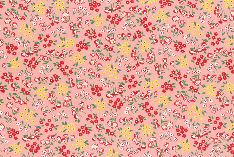 Fat Quarter - Old New Fabric Collection 30's -  Pink
