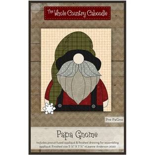 Papa Gnome Pre-cut Fused Applique Kit
