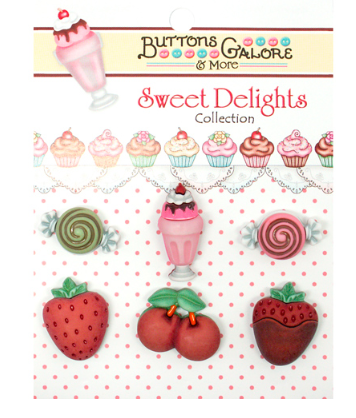 Buttons - After Dinner Treats 6 pcs.