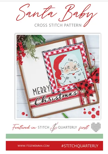 Cross Stitch - Santa Baby