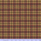 2 Sided Woven Flannel - Maple Lake Plaid - Red and Gold
