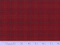 2 Sided Woven Flannel - Lumber Jack Plaid - Montgomery Red