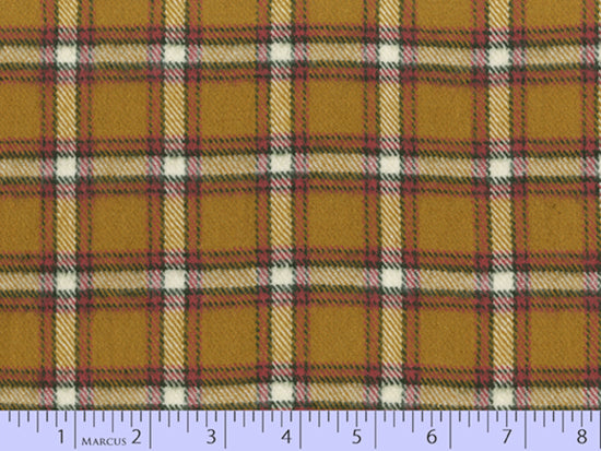 2 Sided Woven Flannel - Lumber Jack Plaid - Kilgour Gold