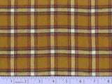 2 Sided Woven Flannel - Lumber Jack Plaid - Kilgour Gold
