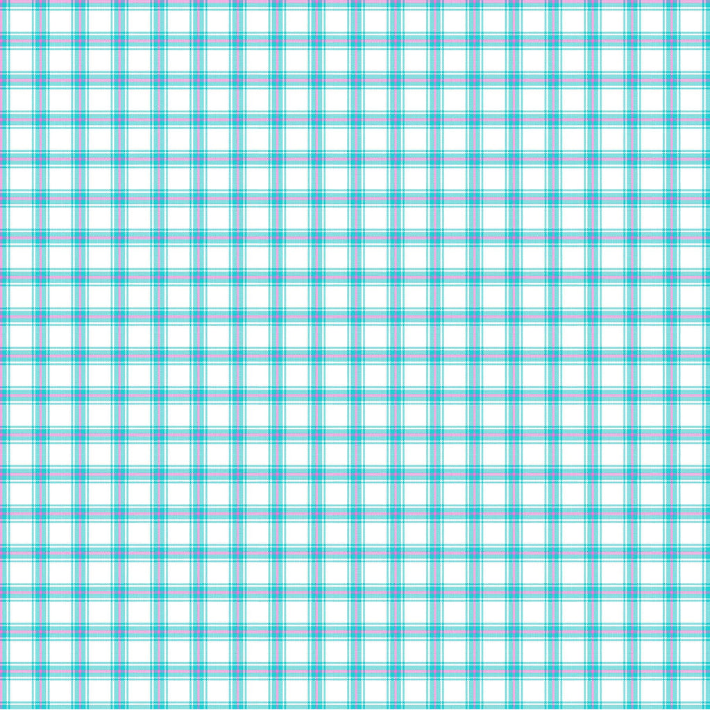 Piccadilly Plaids - White Multi - Small Plaid