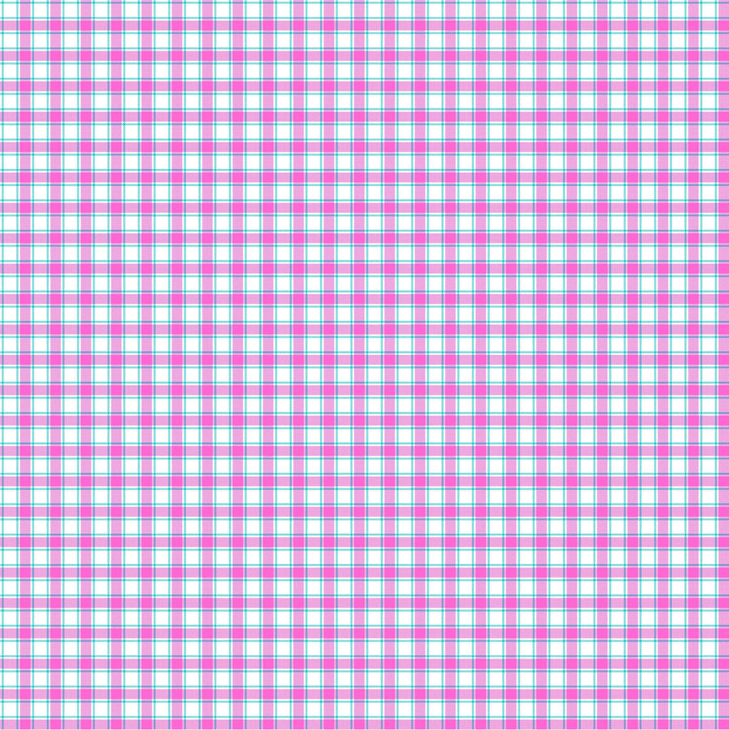 Piccadilly Plaids - Pink Multi - Tri Colour Check