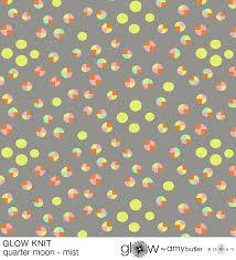 Amy Butler: Knit  Glow-Quarter Moon  Colour: Mist